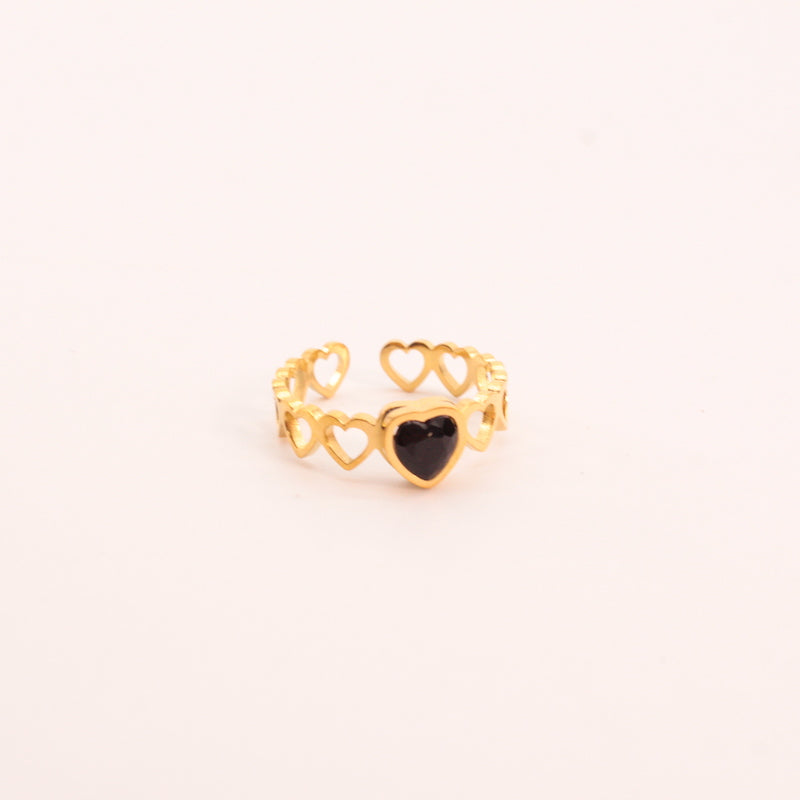 Anillo CORA BLACK