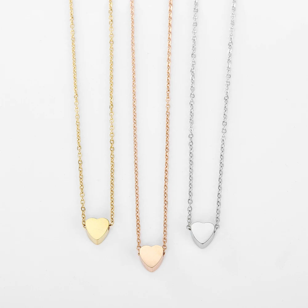 Collar Corazón + INICIAL A ELECCIÓN