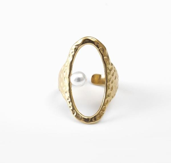 Anillo perla circle