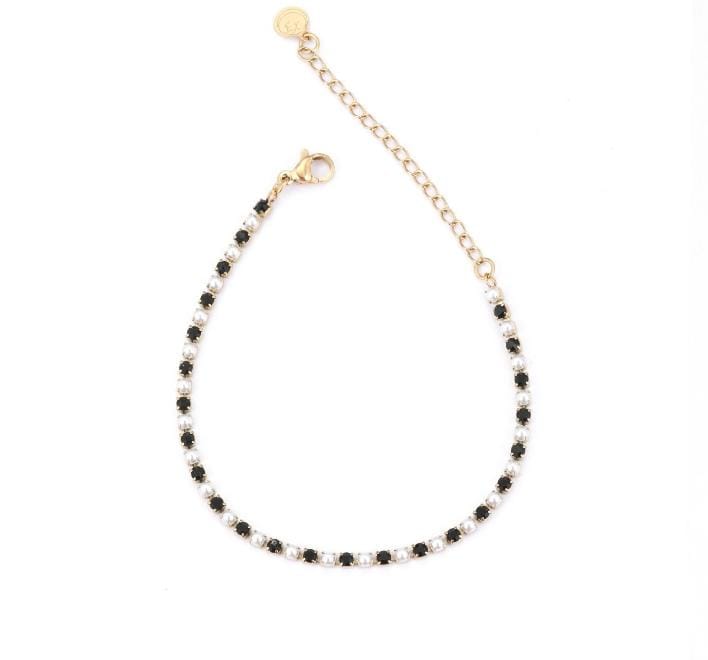 Pulsera PEARL BLACK