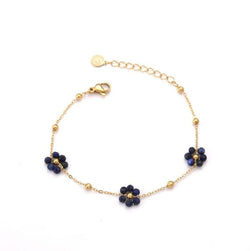 Pulsera cristals flores