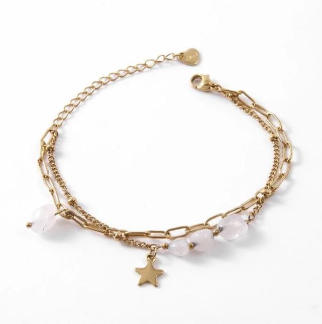 Pulsera minerales estrella