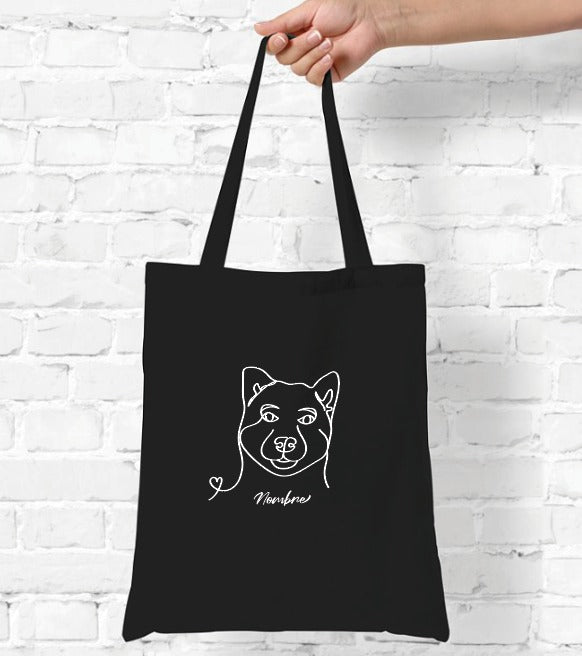 Tote bag bolsa tela MASCOTA